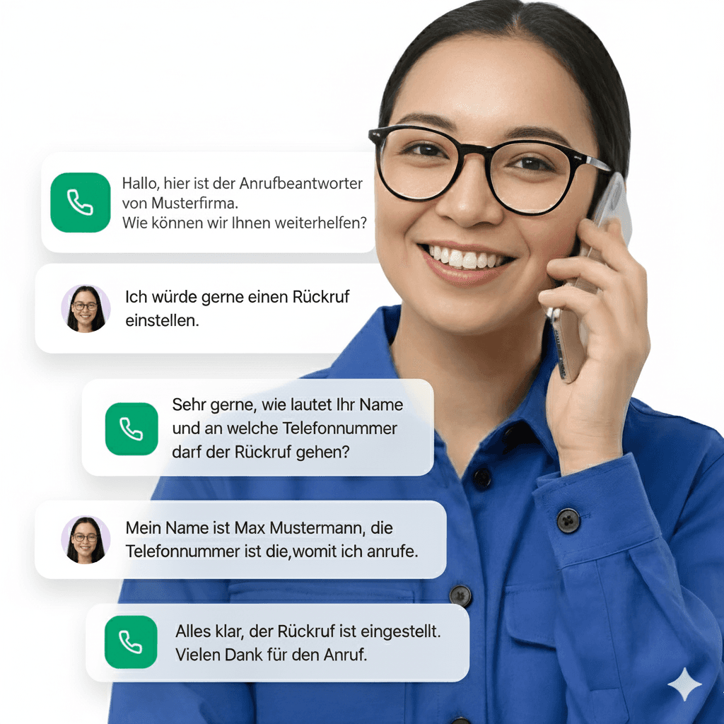 AnrufKI - KI Anrufbeantworter für Unternehmen